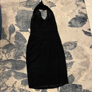 Ralph Lauren Elegant Black Halter Dress